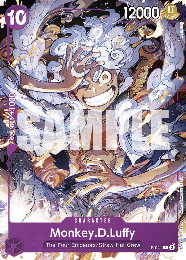 Monkey.D.Luffy [P-041] Starter Deck 18 - PURPLE Monkey.D.Luffy