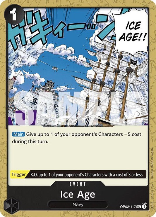 Ice Age [OP02-117] Starter Deck 19 - BLACK Smoker