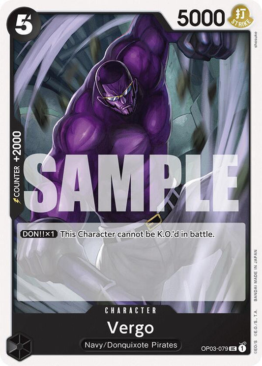 Vergo [OP03-079] Starter Deck 19 - BLACK Smoker
