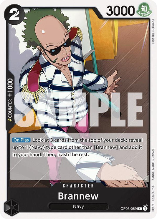 Brannew [OP03-089] Starter Deck 19 - BLACK Smoker