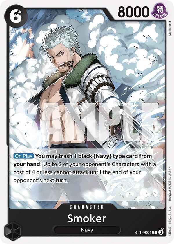 Smoker [ST19-001] Starter Deck 19 - BLACK Smoker