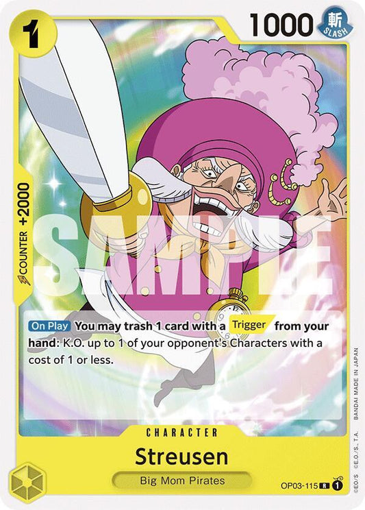 Streusen [OP03-115] Starter Deck 20 - YELLOW Charlotte Katakuri
