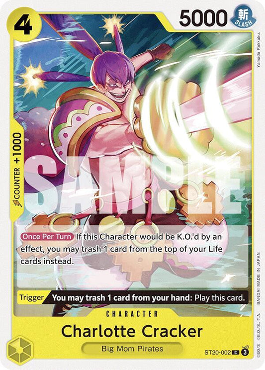 Charlotte Cracker [ST20-002] Starter Deck 20 - YELLOW Charlotte Katakuri