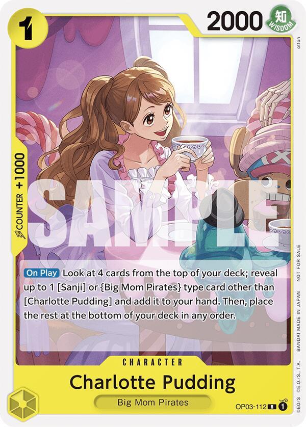 Charlotte Pudding [OP03-112] Tournament Pack 2024 Oct-Dec