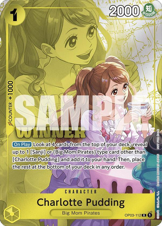 Charlotte Pudding [OP03-112] Tournament Pack 2024 Oct-Dec Winner