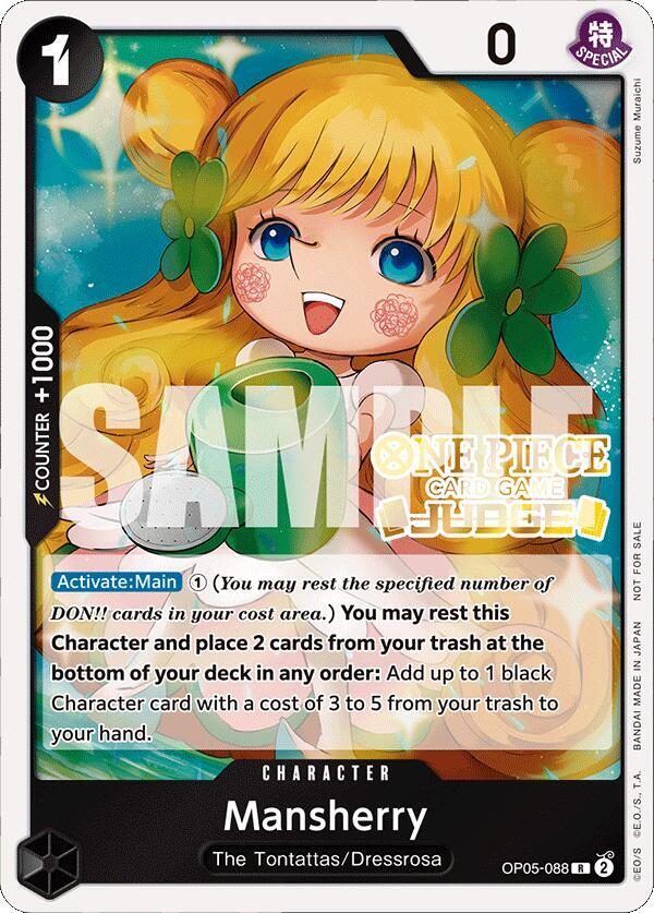 Mansherry [OP05-088] Judge Pack Vol. 4