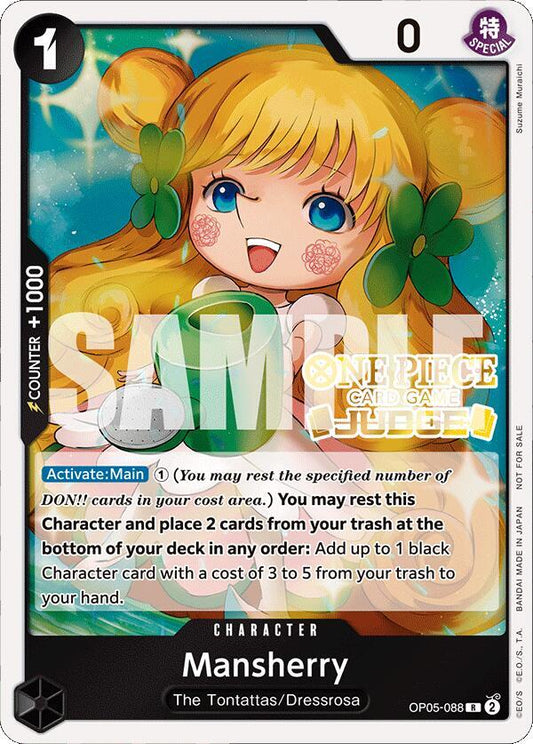 Mansherry [OP05-088] Judge Pack Vol. 4