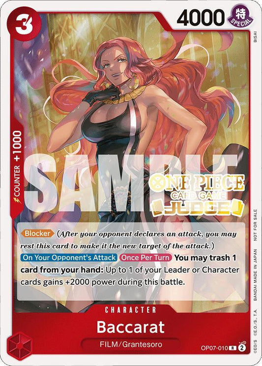 Baccarat [OP07-010] Judge Pack Vol. 4