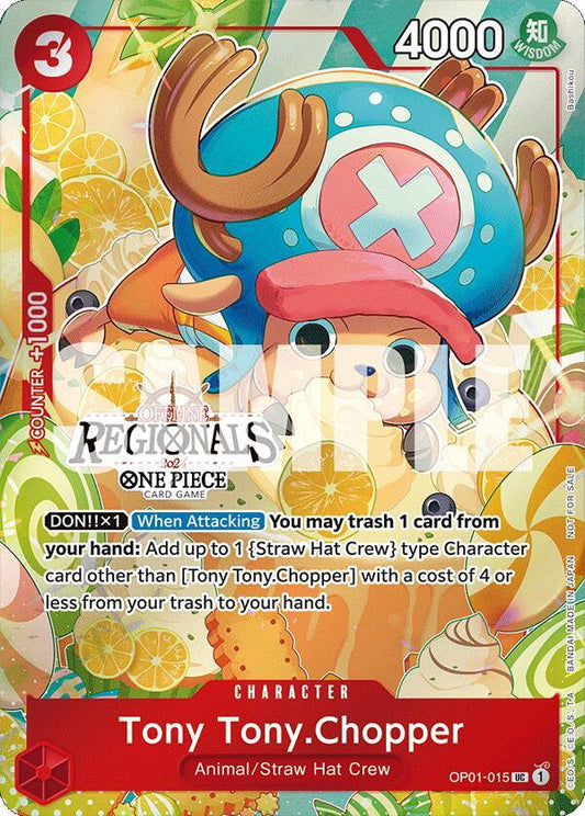 Tony Tony.Chopper [OP01-015] Offline Regional 2024 Vol. 3 Participation Pack