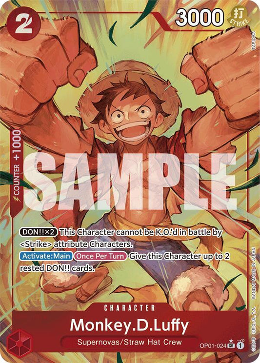 Monkey.D.Luffy (Parallel Alternate Art) [OP01-024] PRB01 - The Best