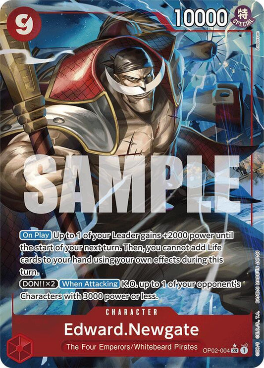Edward.Newgate (Parallel Alternate Art) [OP02-004] PRB01 - The Best