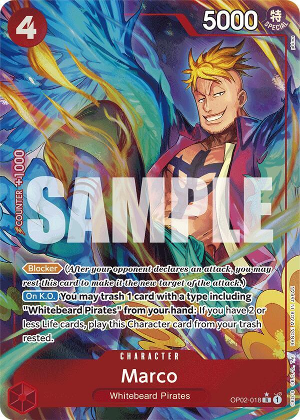 Marco (Parallel Alternate Art) [OP02-018] PRB01 - The Best