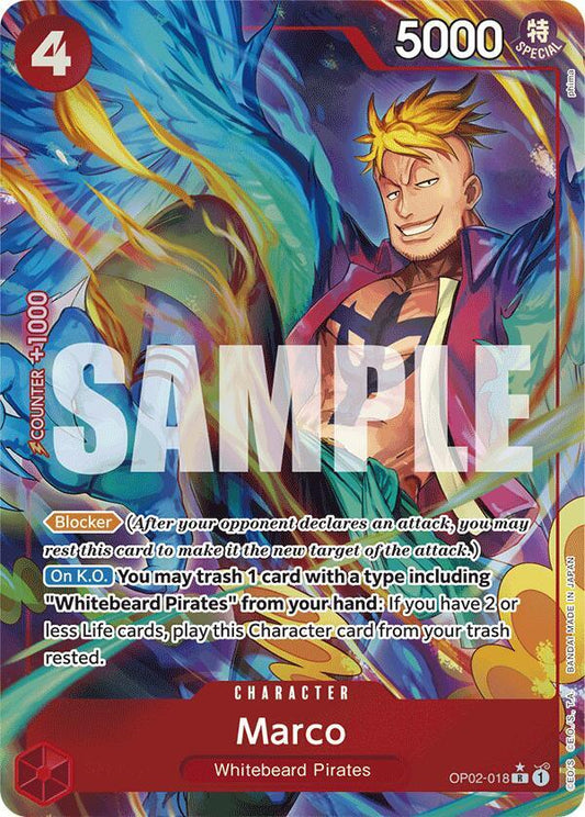 Marco (Parallel Alternate Art) [OP02-018] PRB01 - The Best