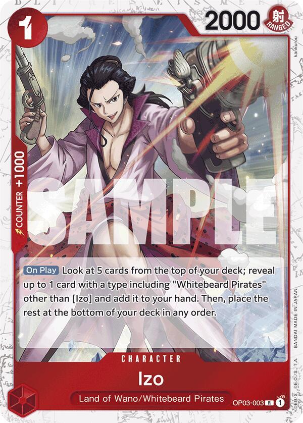 Izo (Jolly Roger Foil) [OP03-003] PRB01 - The Best