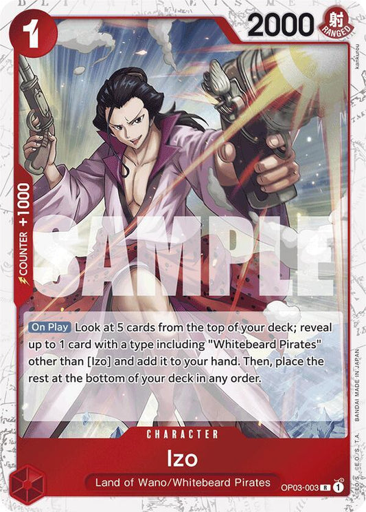 Izo (Jolly Roger Foil) [OP03-003] PRB01 - The Best