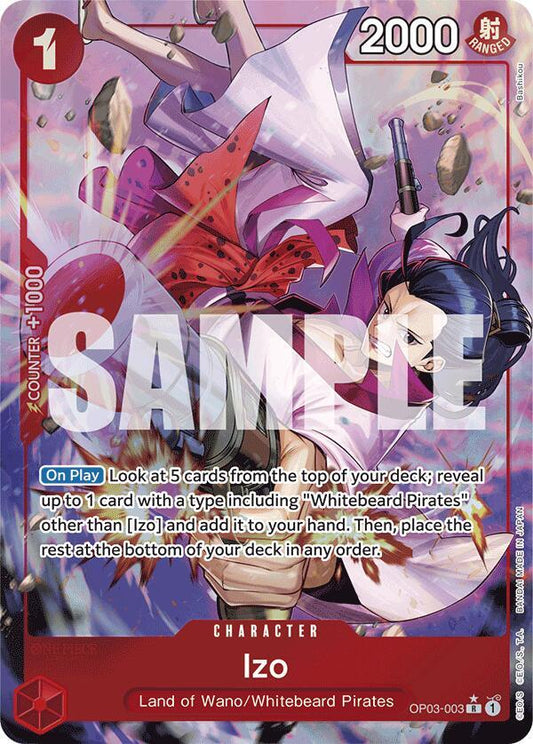 Izo (Parallel Alternate Art) [OP03-003] PRB01 - The Best