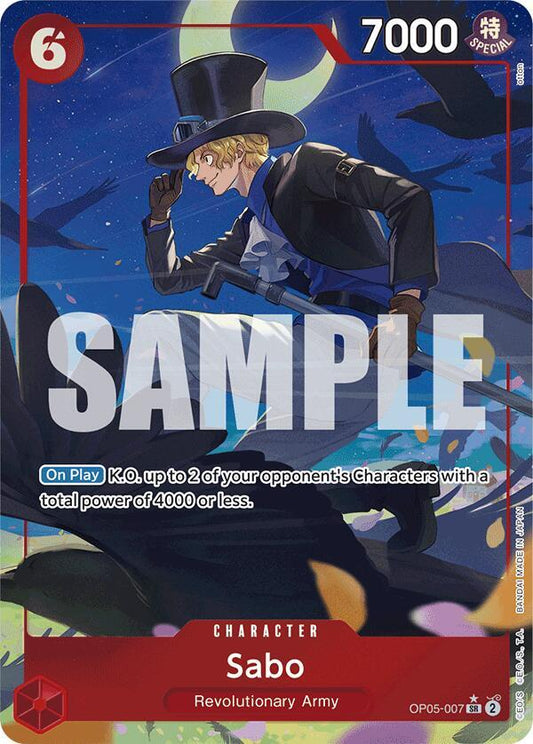 Sabo (Parallel Alternate Art) [OP05-007] PRB01 - The Best