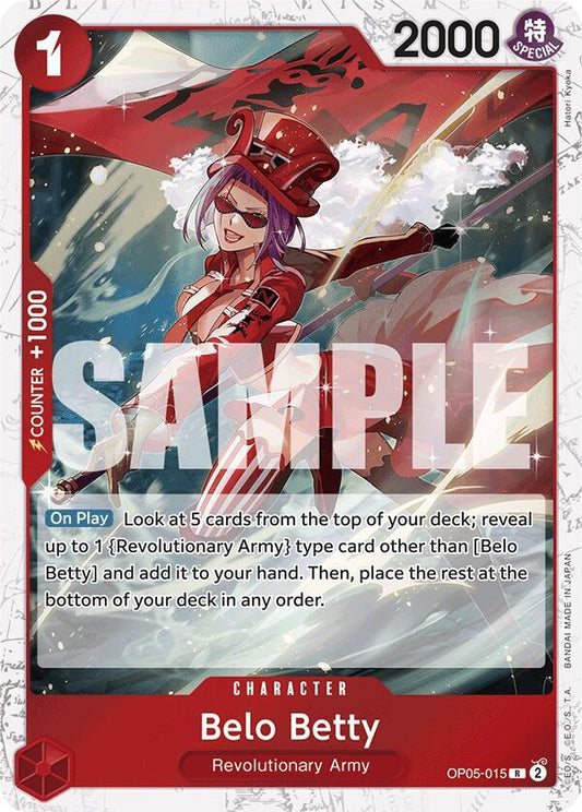 Belo Betty (Textured Foil) [OP05-015] PRB01 - The Best