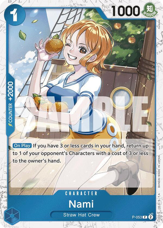Nami (Jolly Roger Foil) [P-053] PRB01 - The Best