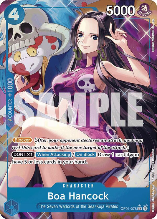 Boa Hancock (Parallel Alternate Art) [OP01-078] PRB01 - The Best