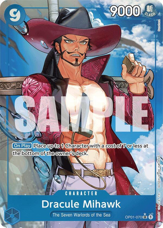 Dracule Mihawk (Parallel Alternate Art) [OP01-070] PRB01 - The Best
