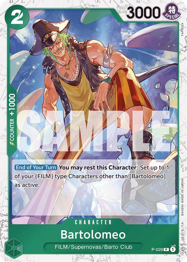 Bartolomeo (Jolly Roger Foil) [P-029] PRB01 - The Best