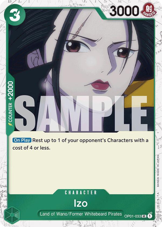 Izo (Jolly Roger Foil) [OP01-033] PRB01 - The Best