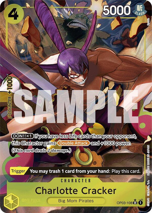 Charlotte Cracker (Parallel Alternate Art) [OP03-108] PRB01 - The Best
