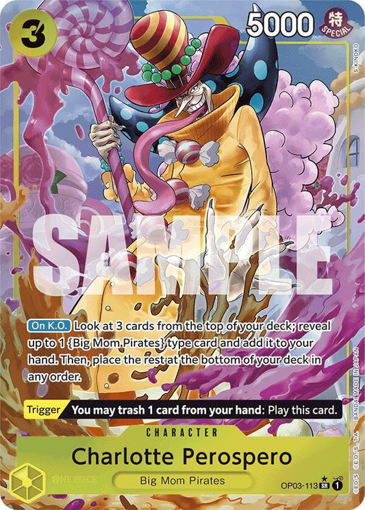 Charlotte Perospero (Parallel Alternate Art) [OP03-113] PRB01 - The Best