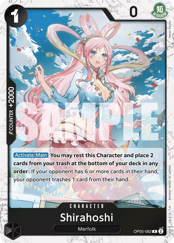 Shirahoshi (Jolly Roger Foil) [OP05-082] PRB01 - The Best