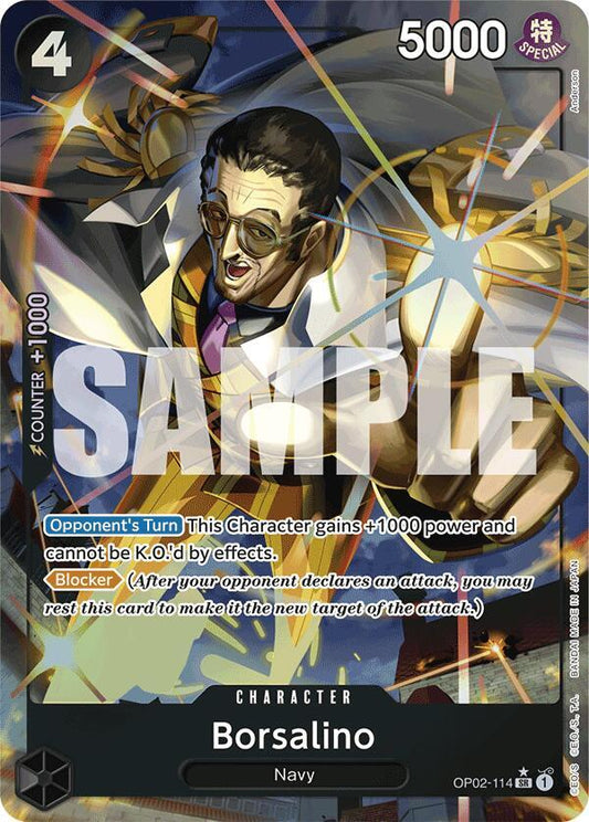 Borsalino (Parallel Alternate Art) [OP02-114] PRB01 - The Best