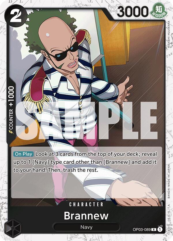 Brannew (Jolly Roger Foil) [OP03-089] PRB01 - The Best