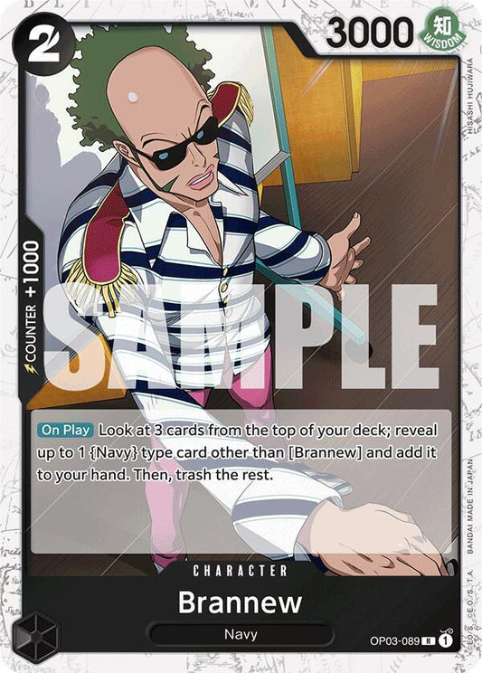 Brannew (Jolly Roger Foil) [OP03-089] PRB01 - The Best