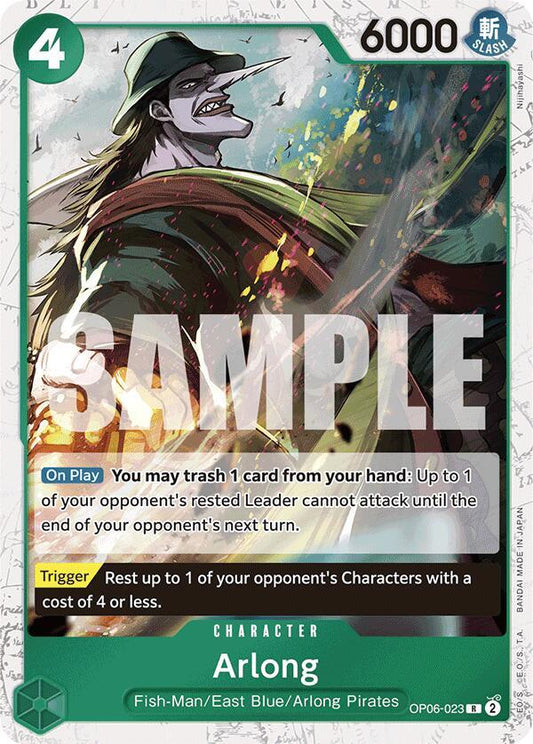 Arlong (Jolly Roger Foil) [OP06-023] PRB01 - The Best