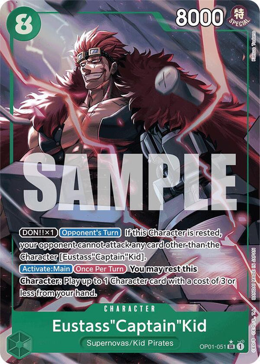 Eustass"Captain"Kid (Parallel Alternate Art) [OP01-051] PRB01 - The Best