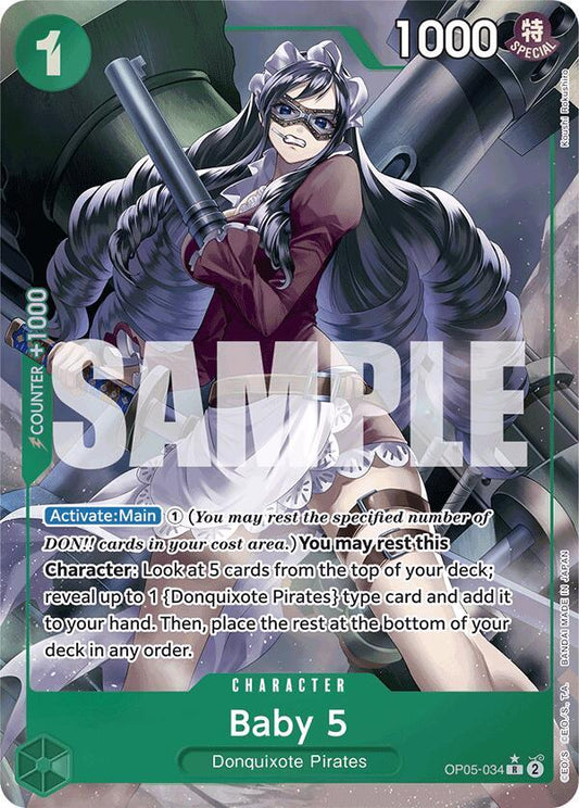 Baby 5 (Full Art) [OP05-034] PRB01 - The Best