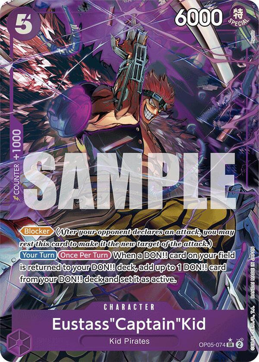 Eustass"Captain"Kid (Parallel Alternate Art) [OP05-074] PRB01 - The Best