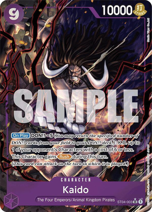Kaido (Parallel Alternate Art) [ST04-003] PRB01 - The Best