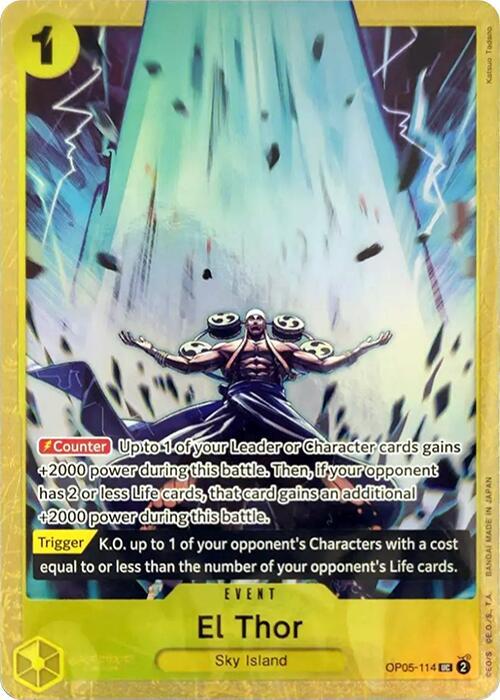 El Thor [OP05-114] Premium Card Collection - Best Selection Vol. 2