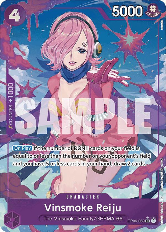 Vinsmoke Reiju (Parallel Alternate Art) [OP06-069] PRB01 - The Best