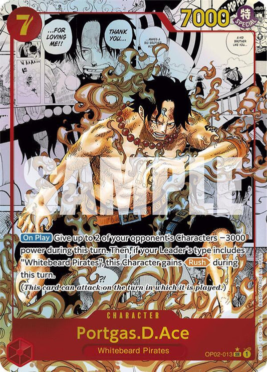 Portgas.D.Ace (Manga Rare) [OP02-013] PRB01 - The Best