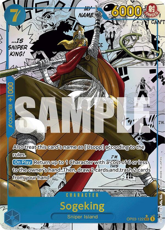 Sogeking (Manga Rare) [OP03-122] PRB01 - The Best