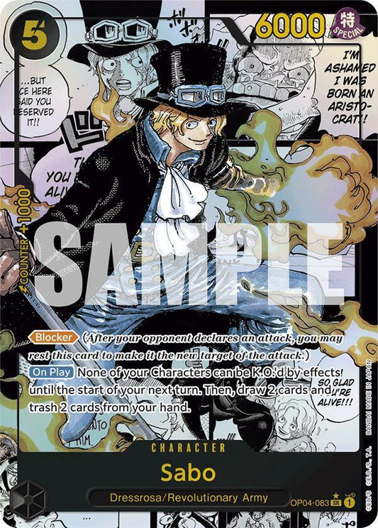 Sabo (Manga Rare) [OP04-083] PRB01 - The Best