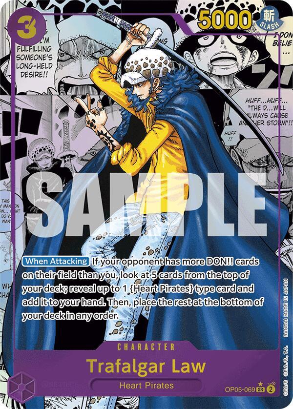 Trafalgar Law (Manga Rare) [OP05-069] PRB01 - The Best