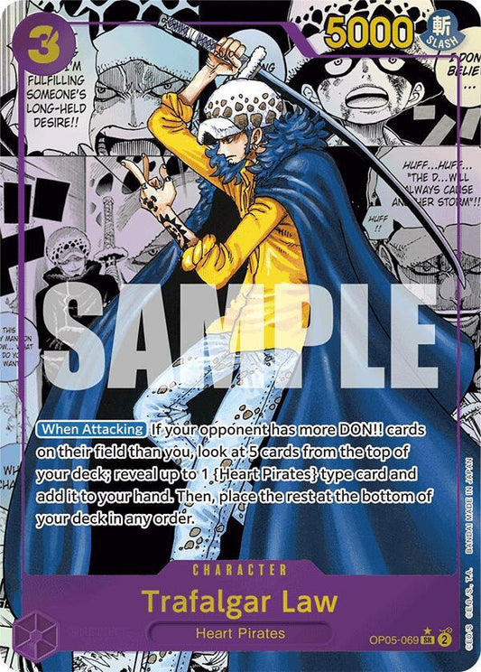 Trafalgar Law (Manga Rare) [OP05-069] PRB01 - The Best