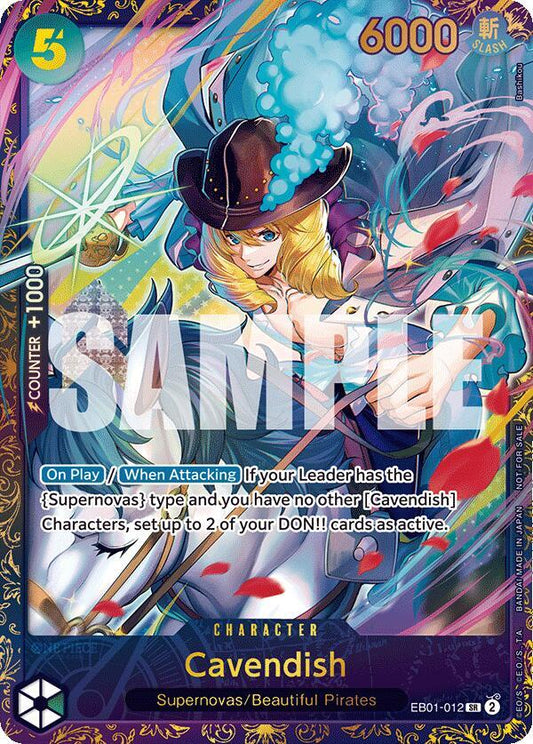 Cavendish [EB01-012] Treasure Cup 2024 Set 4 Top Prize Pack