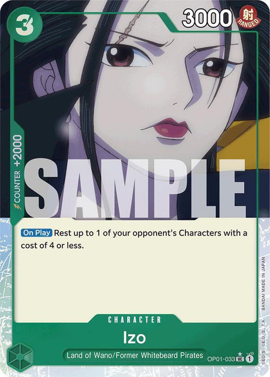 Izo (Full Art) [OP01-033] PRB01 - The Best