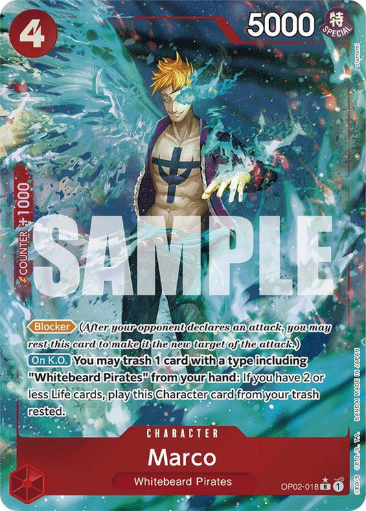 Marco (Full Art) [OP02-018] PRB01 - The Best