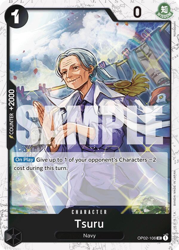 Tsuru (Jolly Roger Foil) [OP02-106] PRB01 - The Best