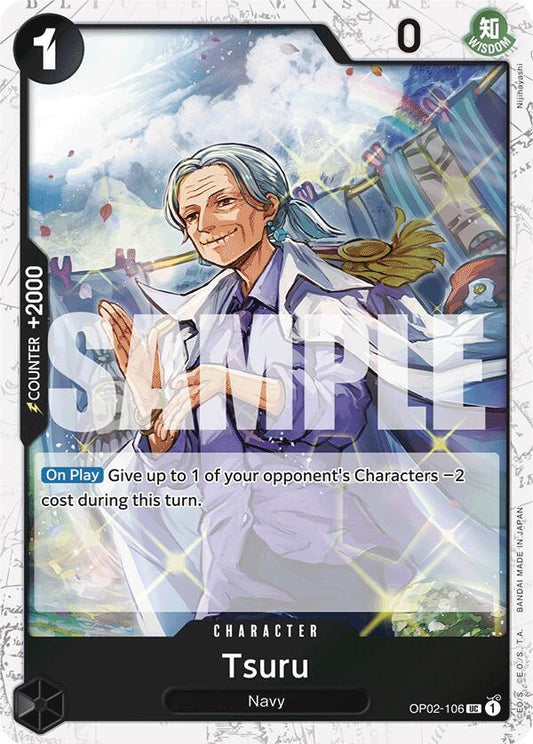 Tsuru (Jolly Roger Foil) [OP02-106] PRB01 - The Best